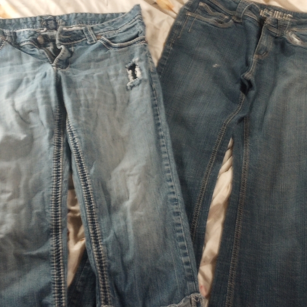 Size 30 jeans and capris